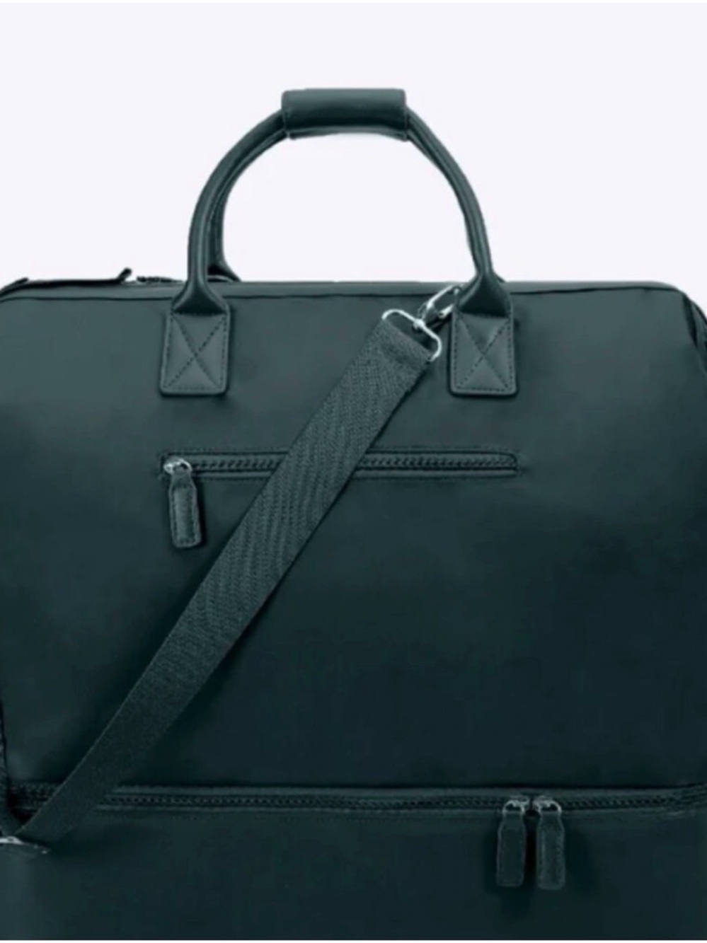 NOBL NWT Dark Green Weekender Bag